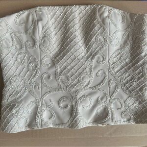 Vintage Bob Mackie Cream Bustier Top